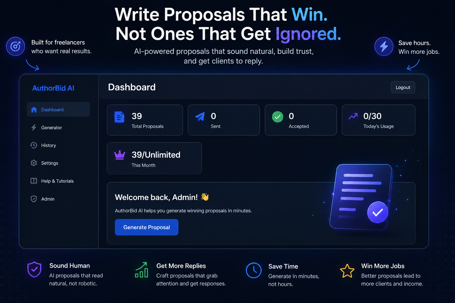 From job post to winning proposal